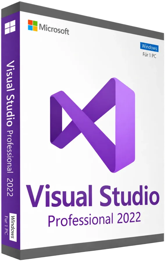 Microsoft Visual Studio Professional 2022 Lizenz Key